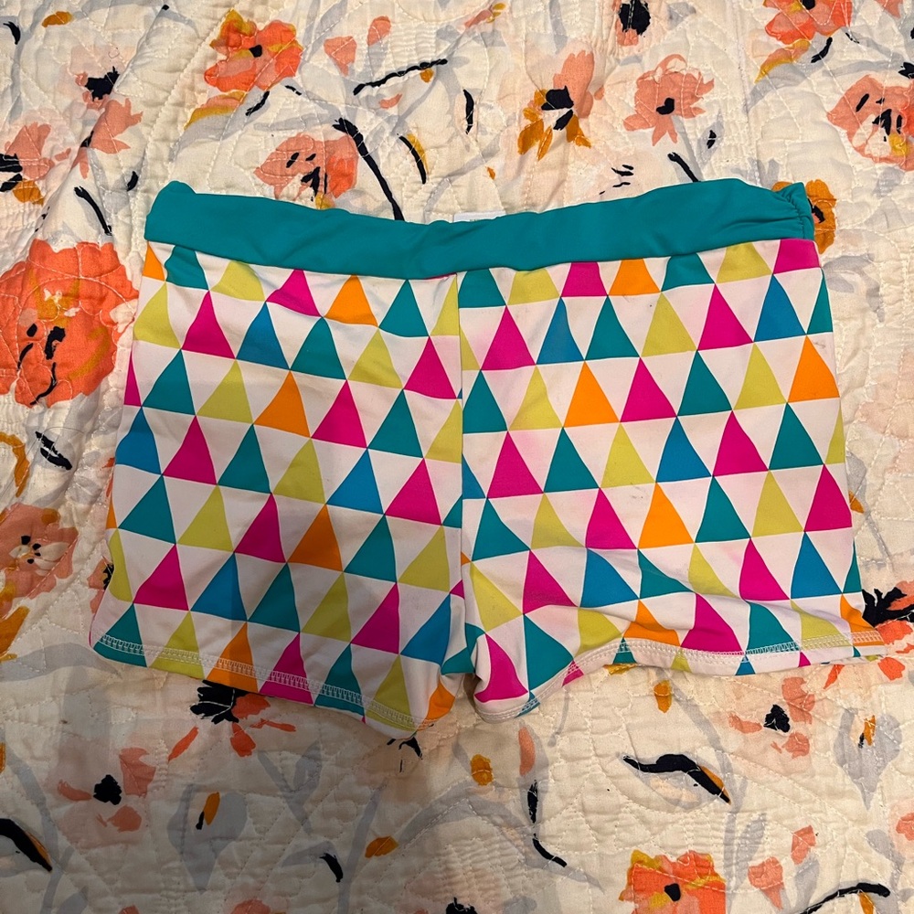 Garnet Hill Kids bathing suit shorts 10